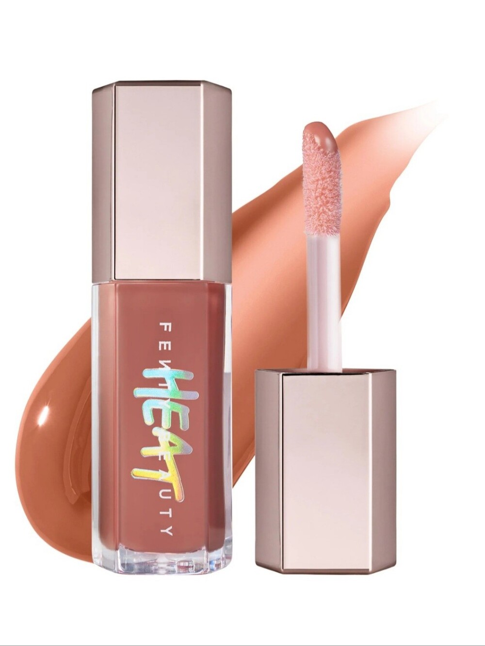 Fenty Gloss Bomb Heat Universal Lip Luminizer And Plumper In Fenty Glow Heat